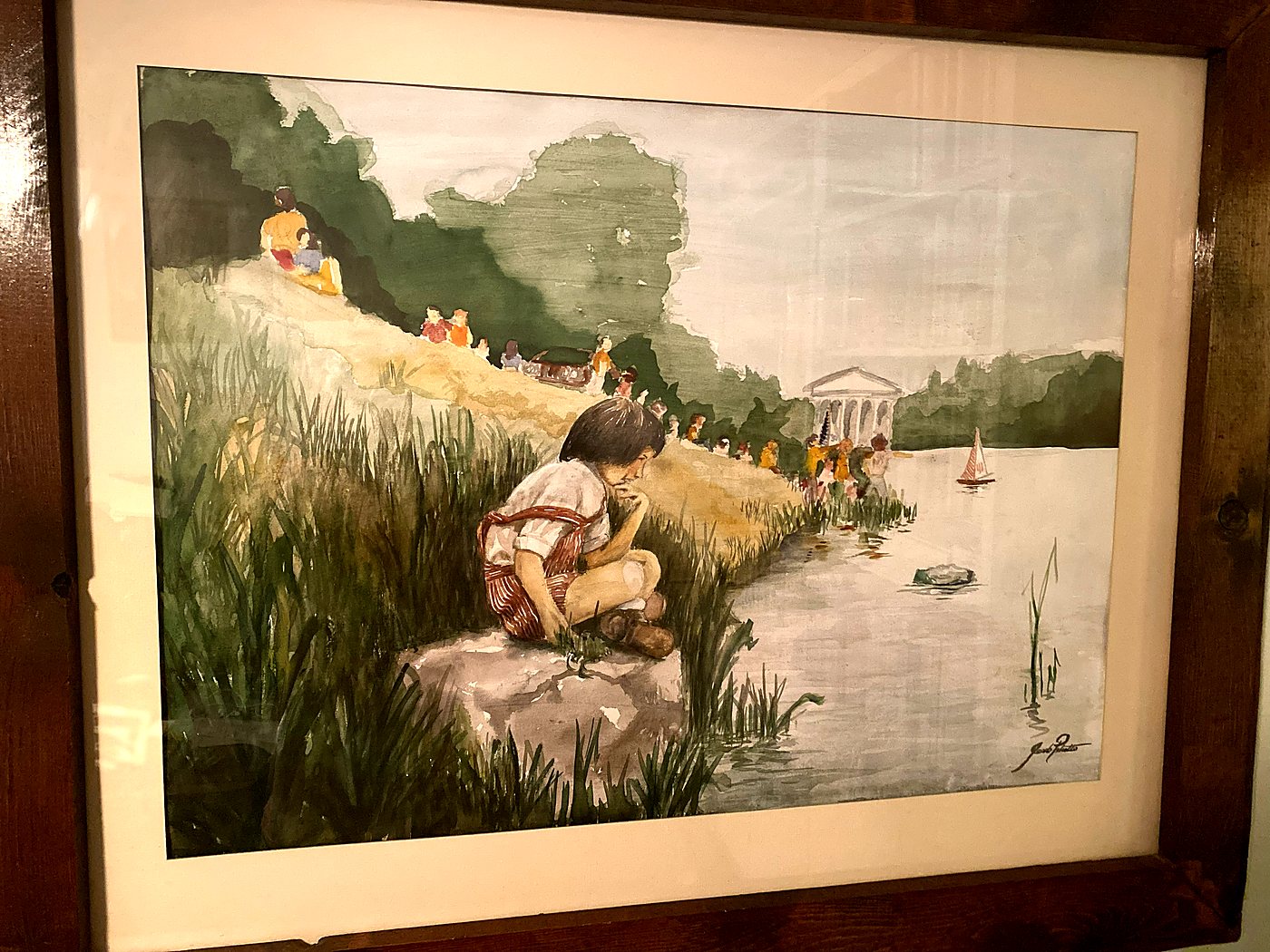 Delaware Park — artwork by Jack Petrotto