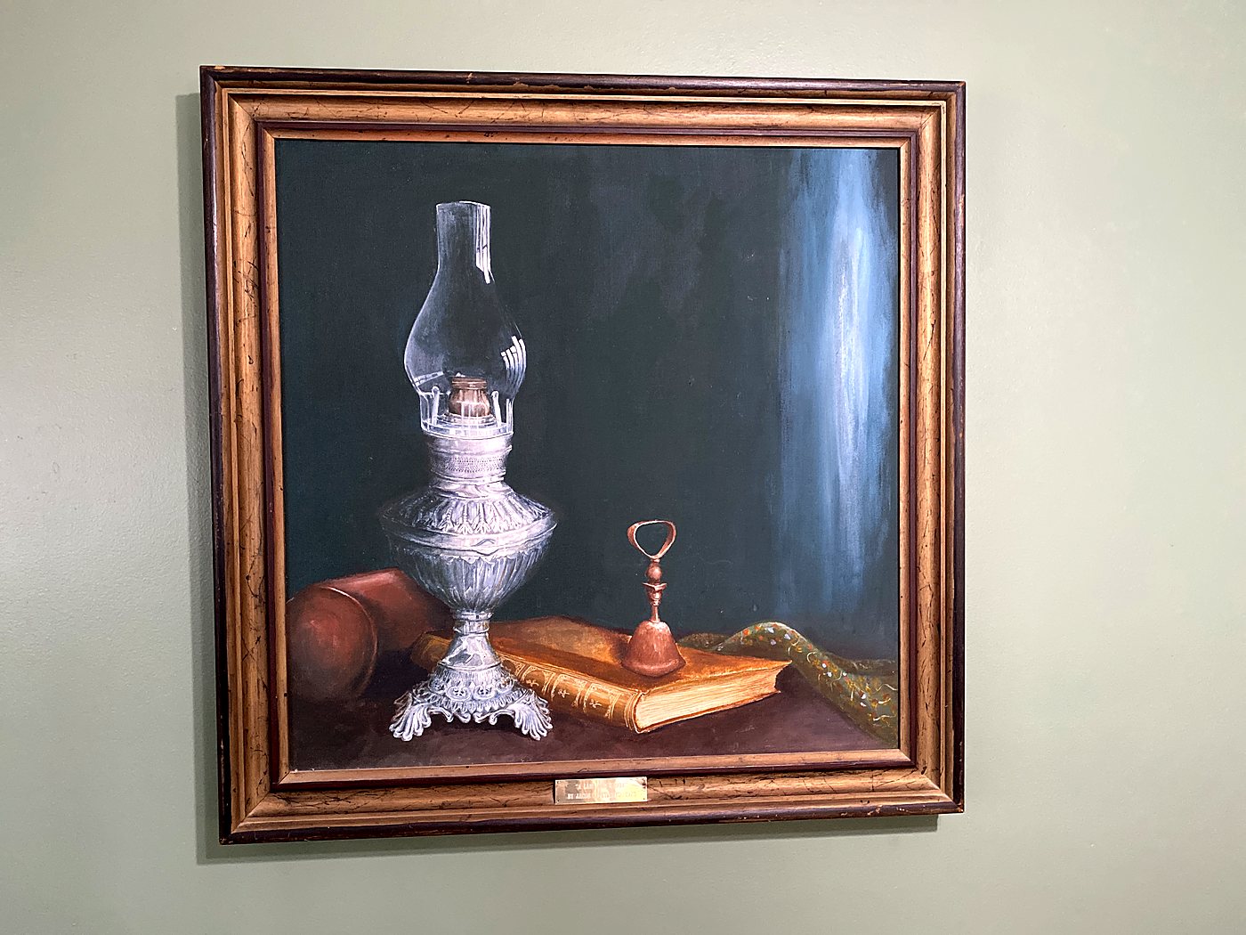 A Lamp and a Bell — artwork by Jack Petrotto